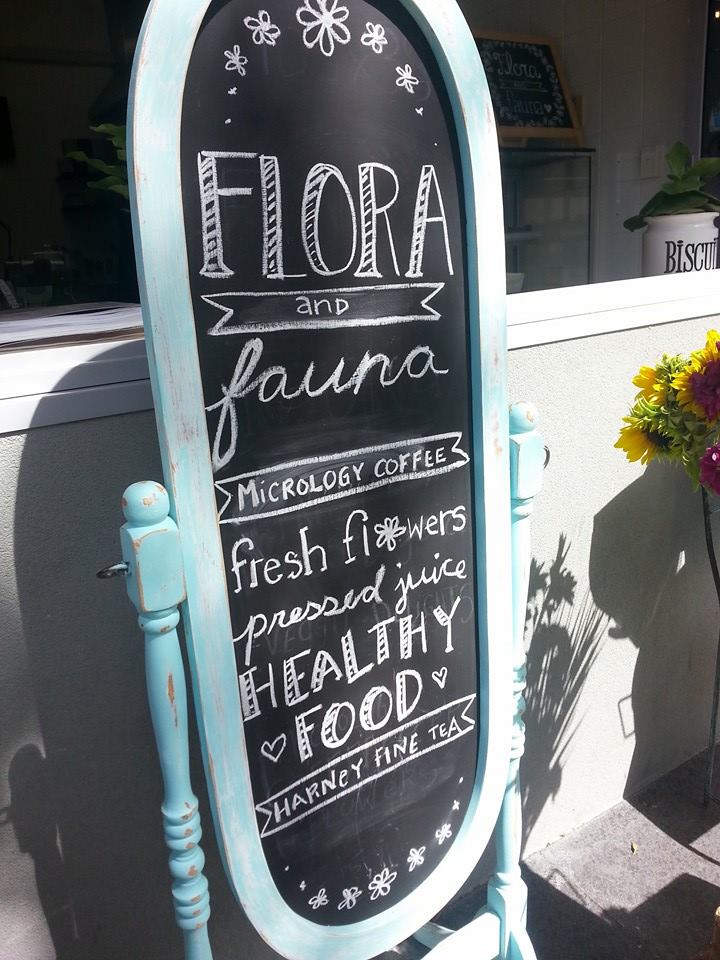 Flora and Fauna signboard